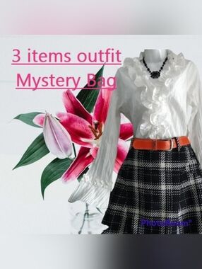 🛍️OUTFIT CAPSULE MYSTERY  3 ITEMS 🧥👚👕👖👗👙👜